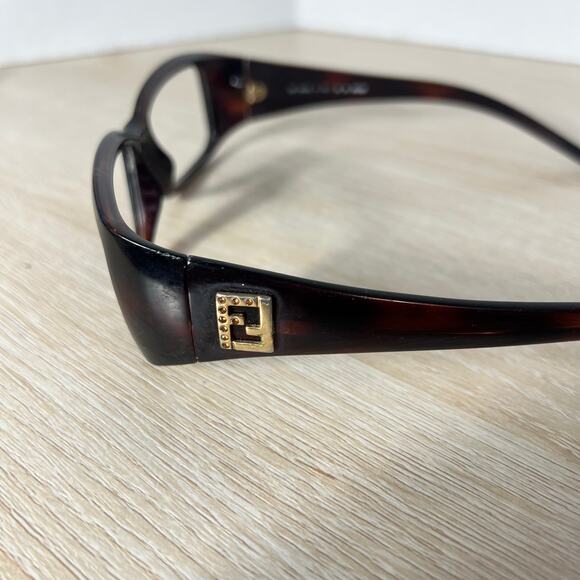 Fendi FS333R 215 Sunglasses Brown FRAMES ONLY 55-16-130 Made in Italy main image 15